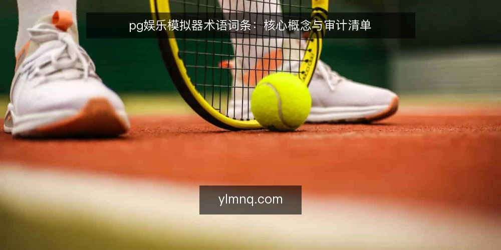 pg娱乐模拟器术语词条:核心概念与审计清单 — 为何现在审计术语理解 配图